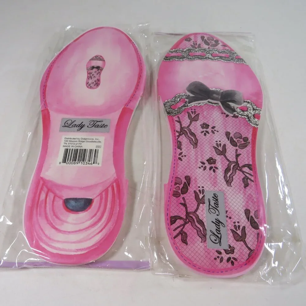 Pink Shoes (2) Note Pads 8 1/2